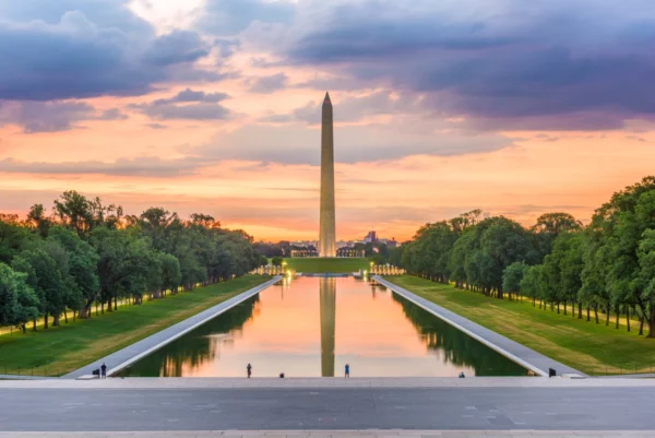 ToF Behang stad Washington Monument