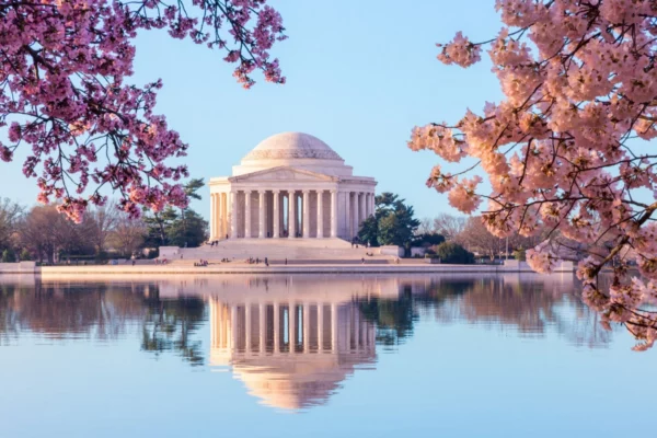 ToF Fotobehang steden monument Jefferson Memorial