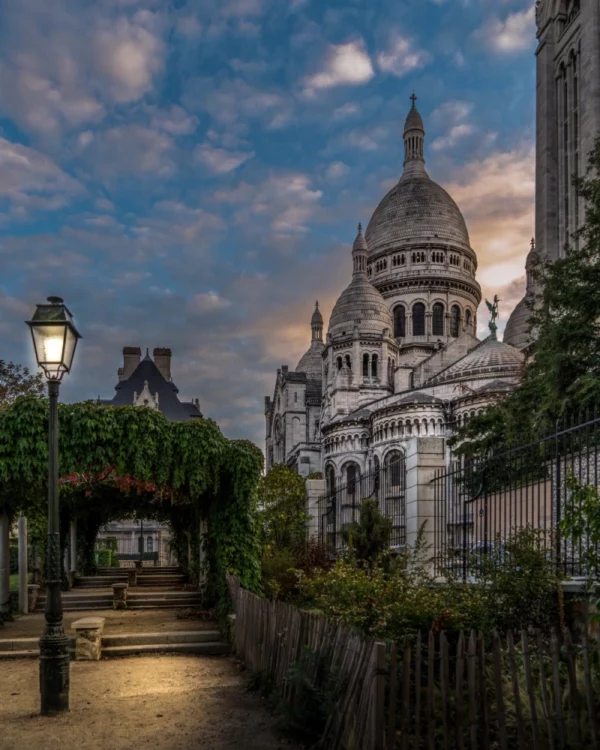 ToF Fotobehang oude gebouwen basiliek SacrÃ©-coeur in Parijs