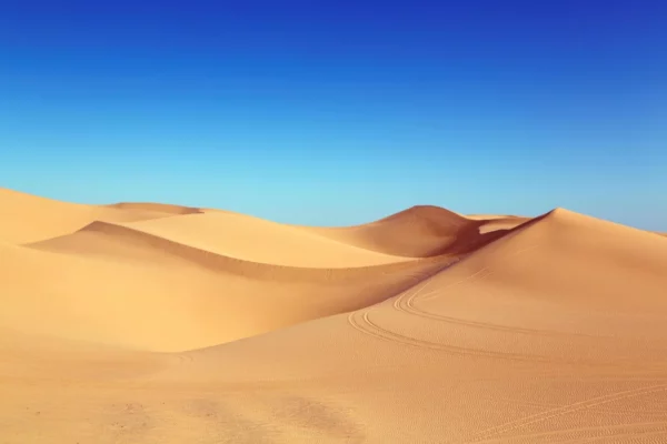 ToF Fotobehang landschap zandbergen in de woestijn