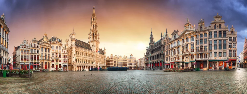 ToF Fotobehang stad Brussel Stadhuis