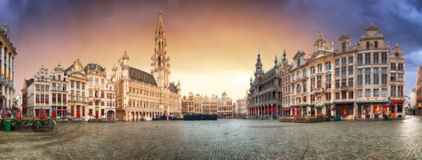 ToF Fotobehang stad Brussel Stadhuis