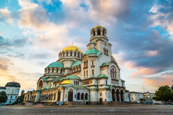 ToF Fotobehang steden Bulgarije Nevski-kathedraal