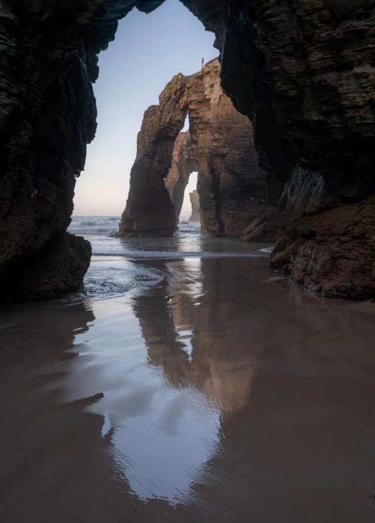 ToF Fotobehang landschap strand van de Kathedralen