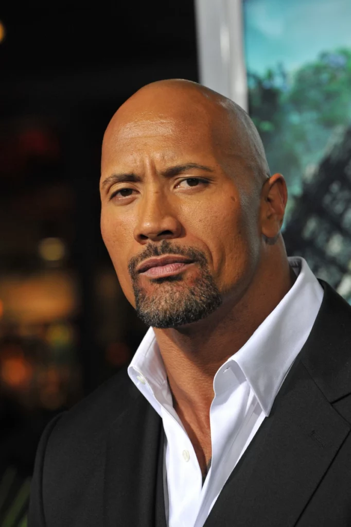 ToF Fotobehang mensen Dwayne Johnson portret