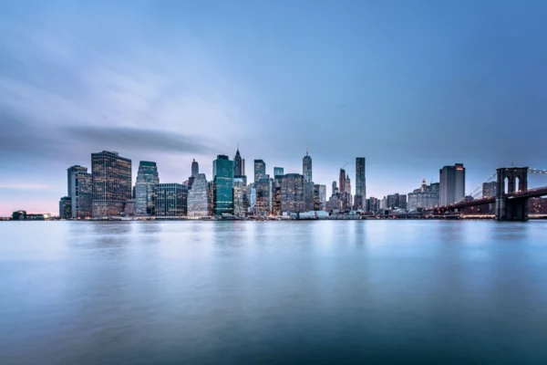 ToF Behang New York skyline Brooklyn Brige