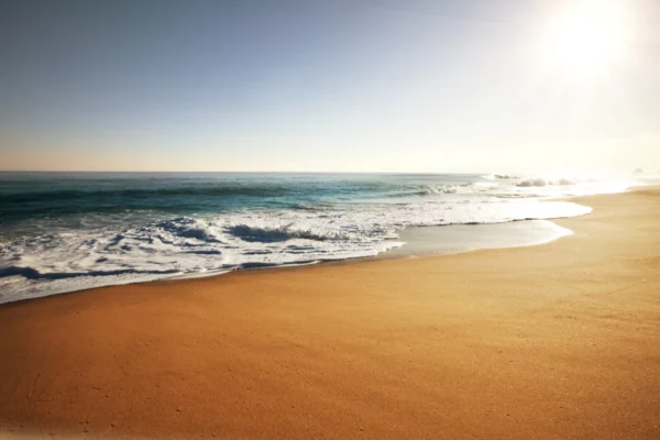 ToF Behang strand met zon